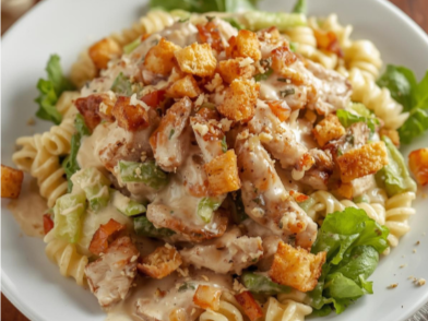 Chicken Caesar Pasta Salad