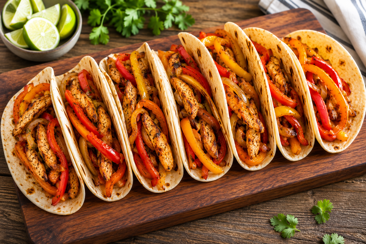 Sheet Pan Chicken Fajitas