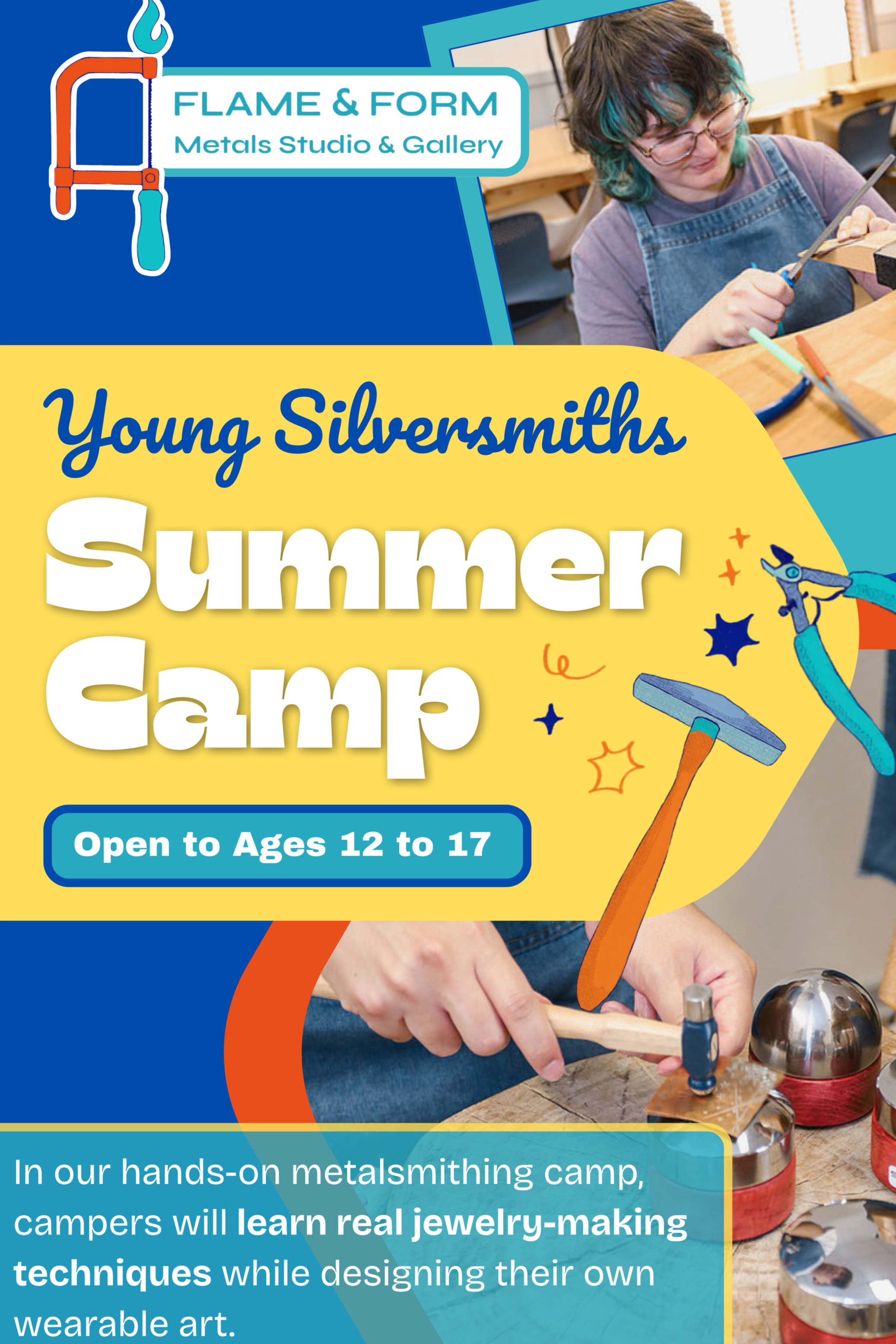 Summer Camps for Young Silversmiths