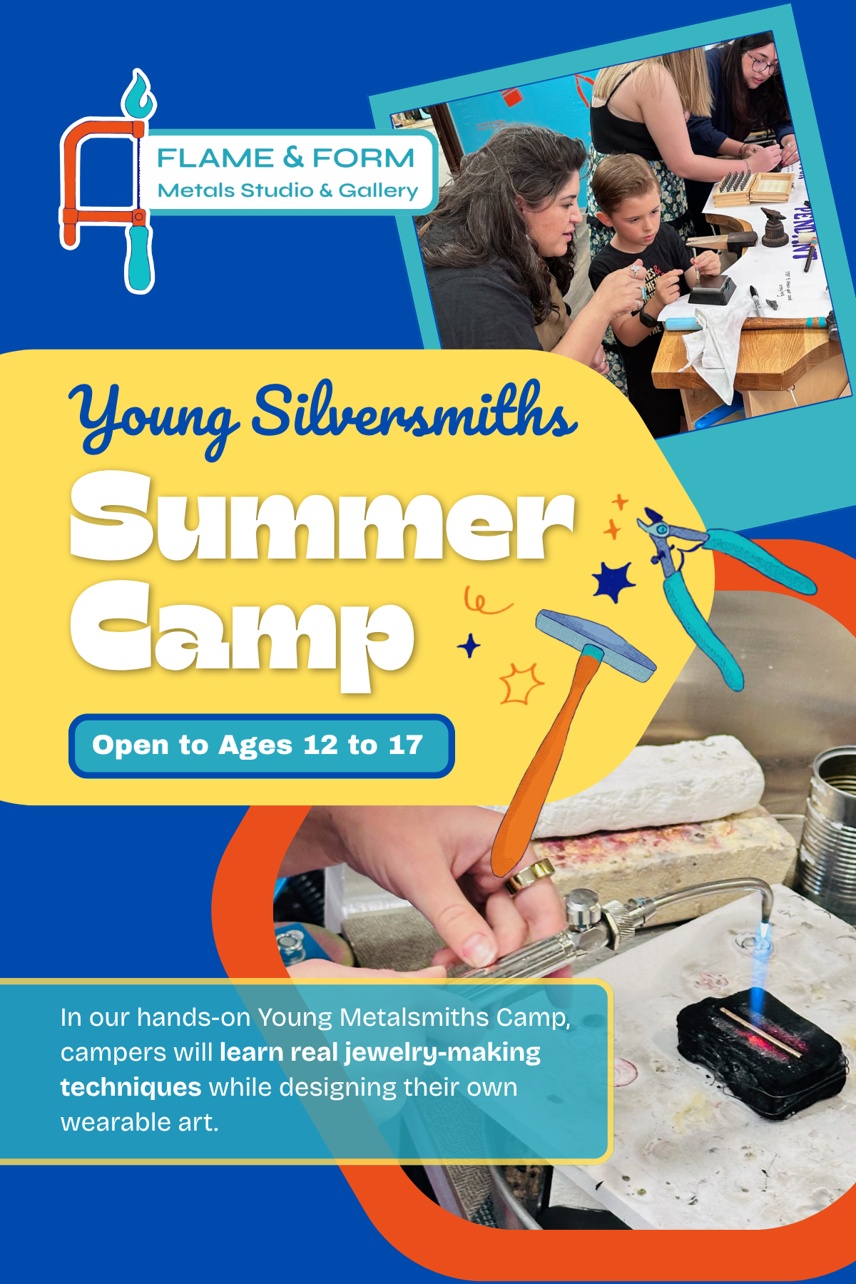 Young Metalsmiths Summer Camp