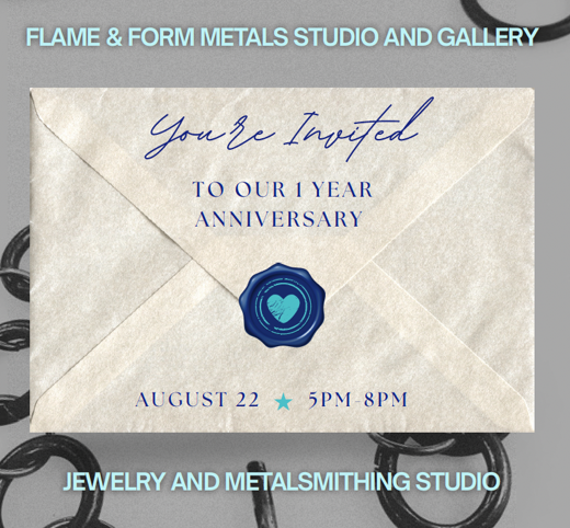 Flame & Form One Year Anniversary