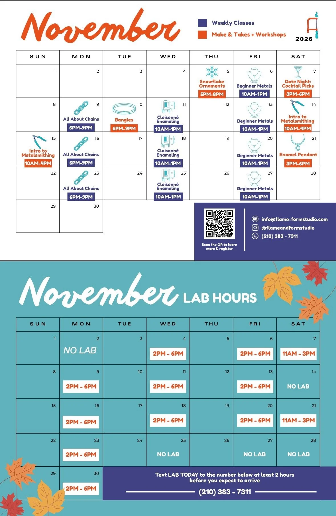 Studio Lab Hours