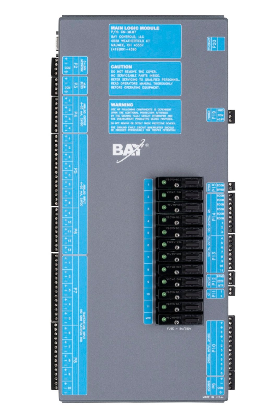 Replacement Parts — Bay Controls