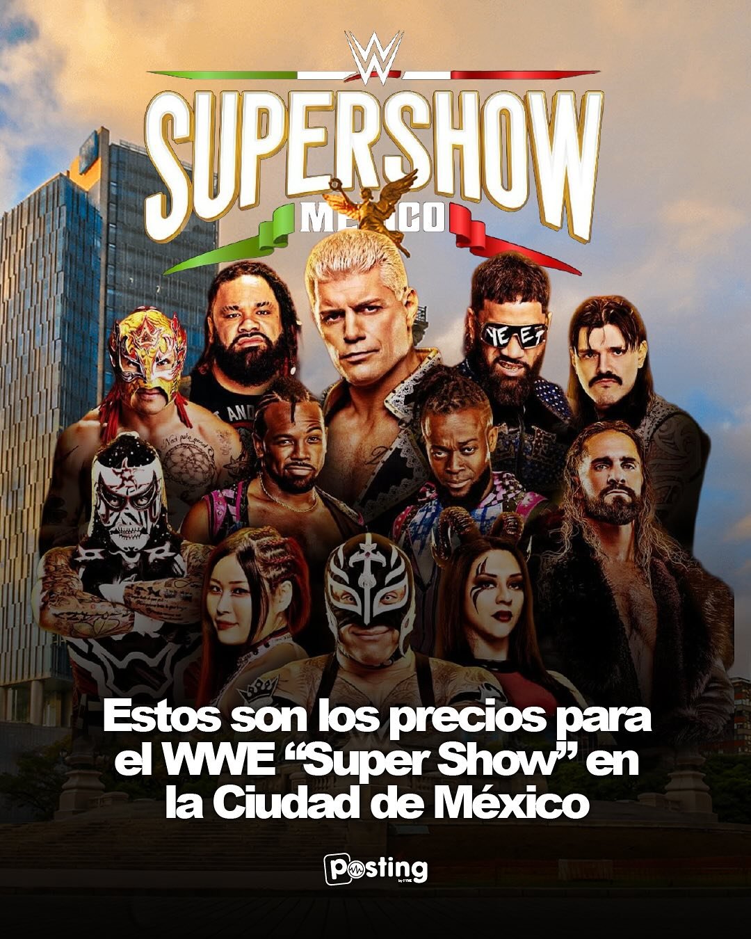 🔥 &iexcl;PENTA confirma su participacion en S&uacute;per Show en CDMX... y ya tenemos precios! 🔥

El WWE SuperShow M&eacute;xico ya tiene una pelea anunciada: este s&aacute;bado 26 de julio de 2025 en la Arena CDMX, viviremos una lucha hist&oacute;