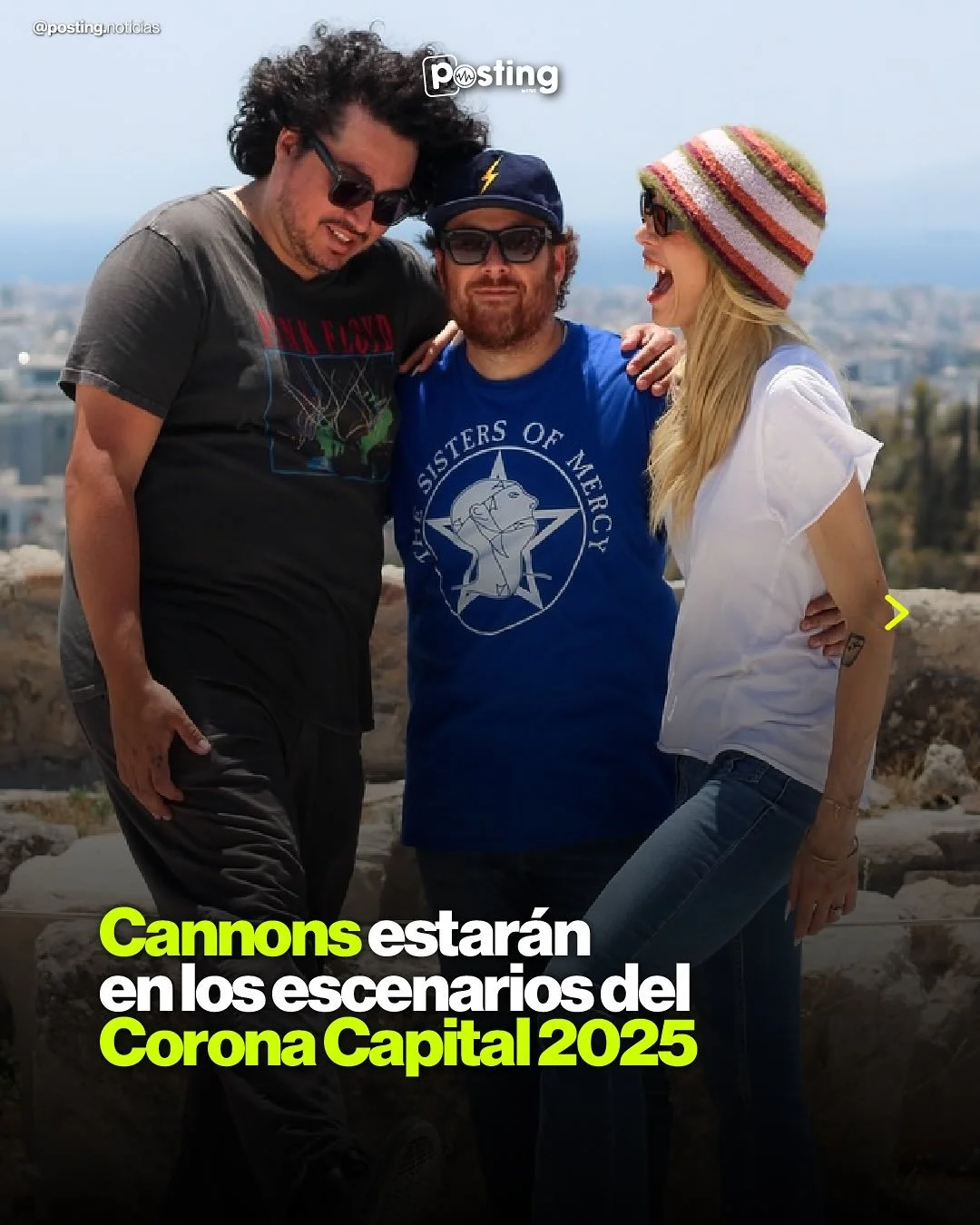 ✨ Cannons se suma al line up de Corona Capital 2025 ✨

Despu&eacute;s de que Corona Capital anunciara la cancelaci&oacute;n de la presentaci&oacute;n de Lola Young para la edici&oacute;n de 2025 del festival, soprendi&oacute; al p&uacute;blico con el