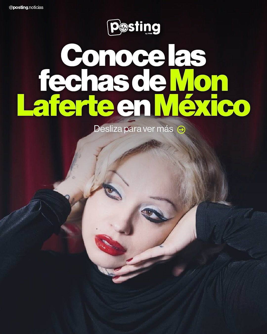 Mon Laferte vuelve con una nueva era, nueva energ&iacute;a y un tour que llega fuerte a M&eacute;xico.🇲🇽 

Femme Fatale Tour 2026 est&aacute; en camino.
Desliza y encuentra tu ciudad. 🖤🔥✨

Lee los detalles completos en nuestra web. 👀

#MonLafert