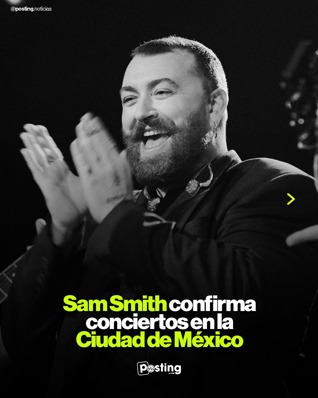 🎤✨ Sam Smith regresa a CDMX ✨🎤

Oficialmente Sam Smith anuncia su regreso a la capital del pa&iacute;s con &ldquo;To Be Free Tour&rdquo; 🎤🇲🇽

🗓️ 13 y 14 de Marzo 2026
🏟️ Estadio GNP Seguros, CDMX
🎫 Accesos a trav&eacute;s de Ticketmaster y ta