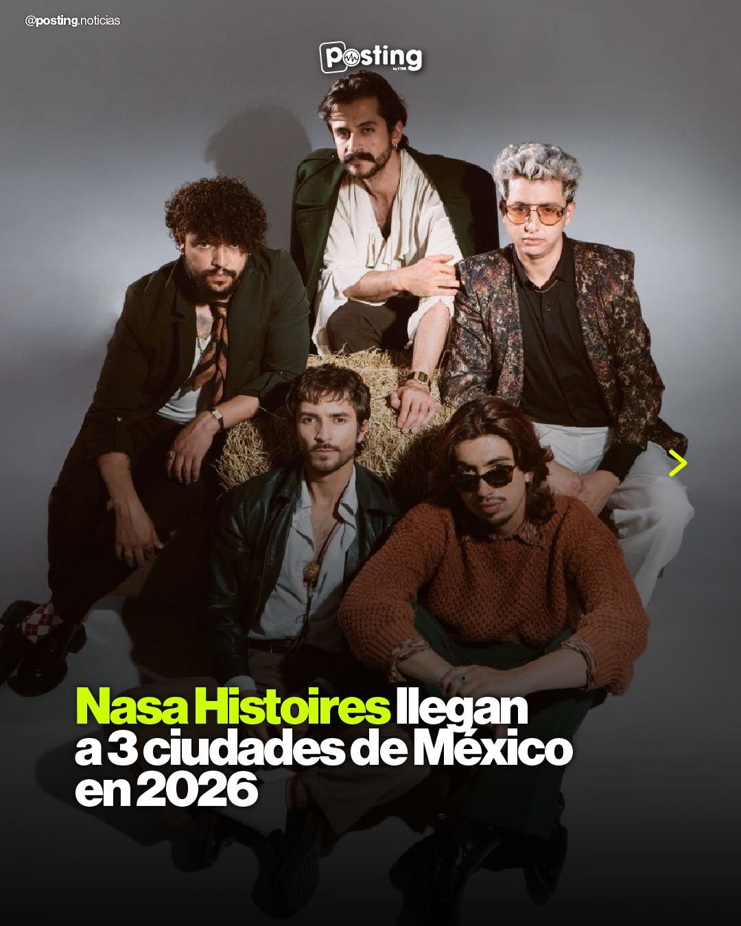 🎤&iexcl;Nasa Histoires llegaran a Monterrey, Guadalajara y Ciudad de M&eacute;xico! 🎤

Paren todo, &lsquo;D&iacute;as Malos Tour 2026&rsquo; llega este marzo y noviembre para el p&uacute;blico m&aacute;s energ&eacute;tico de todo M&eacute;xico. Pre