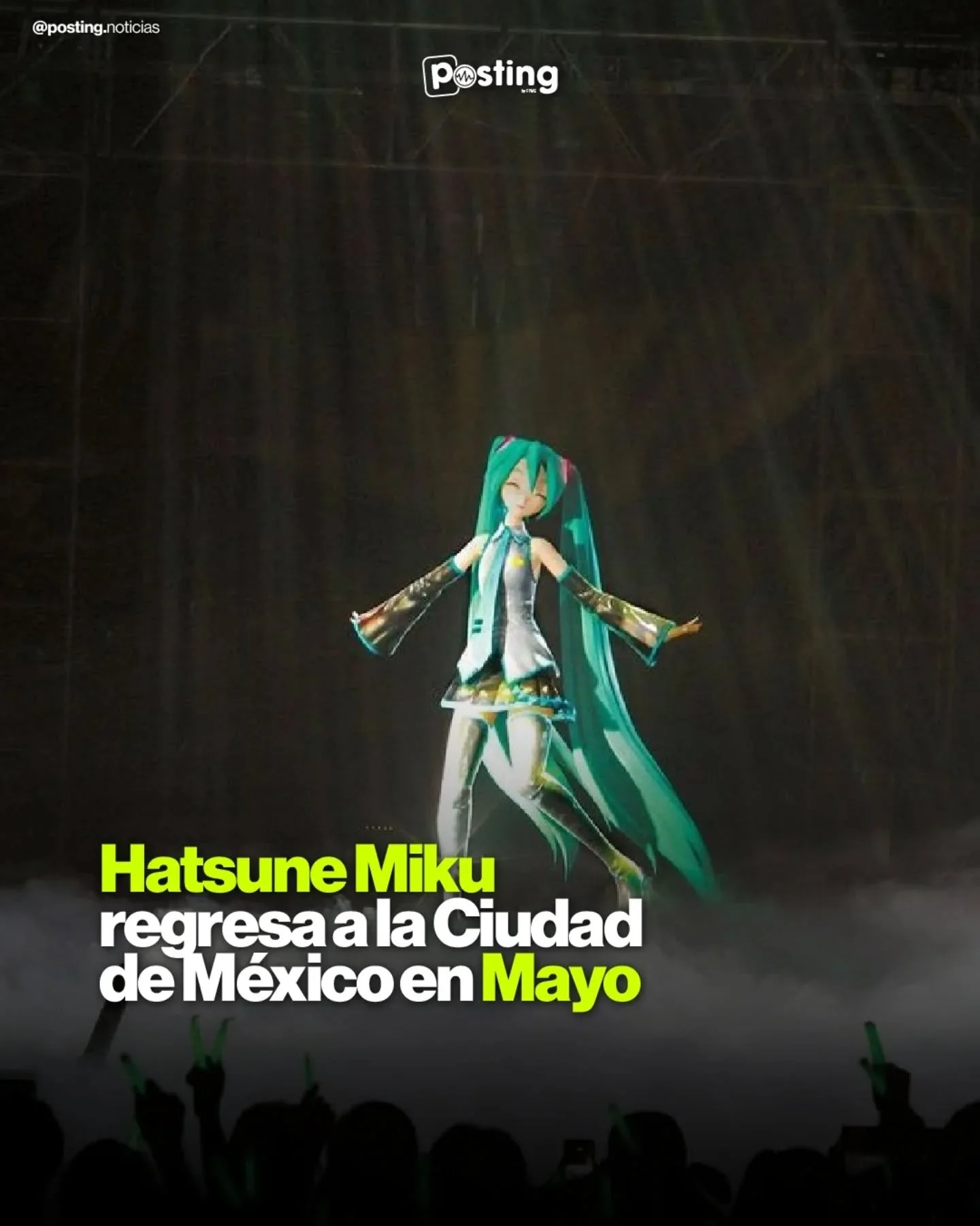 Hatsune Miku regresa a la Ciudad de M&eacute;xico en Mayo ✨

Hatsune Miku Presenta &lsquo;MIKU EXPO 2026 North America Tour&rsquo; con uno de los visuales m&aacute;s aclamados por toda la comunidad: Yon 🎤

La cita es este pr&oacute;ximo 19 de Mayo e