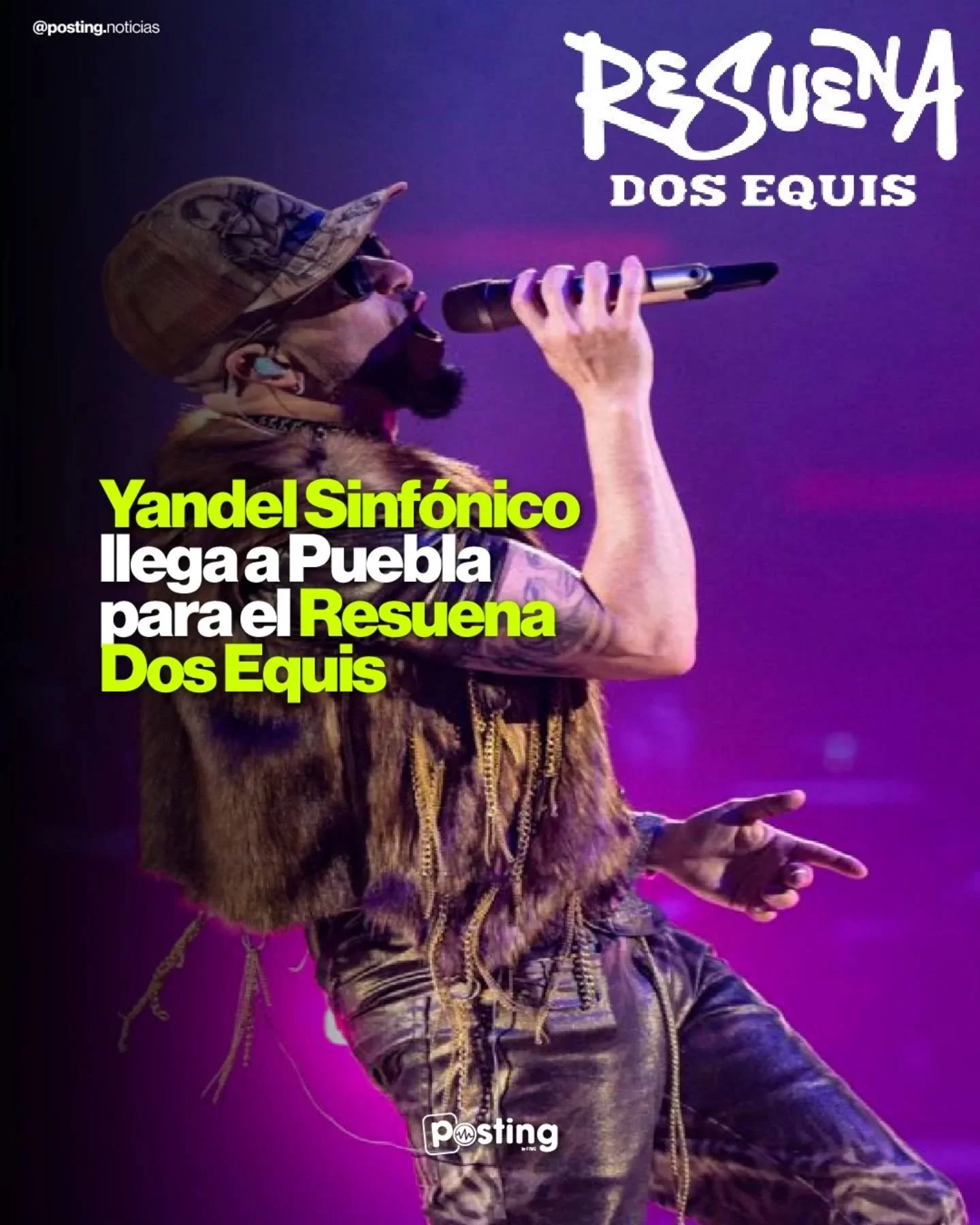 &iexcl;EL CAPIT&Aacute;N LLEGA A CHOLULA! 🔥🎻

Prep&aacute;rate para vivir una noche hist&oacute;rica en el Resuena Dos Equis. Yandel presenta su show Sinf&oacute;nico, una fusi&oacute;n &eacute;pica de los &eacute;xitos que marcaron una era con la 