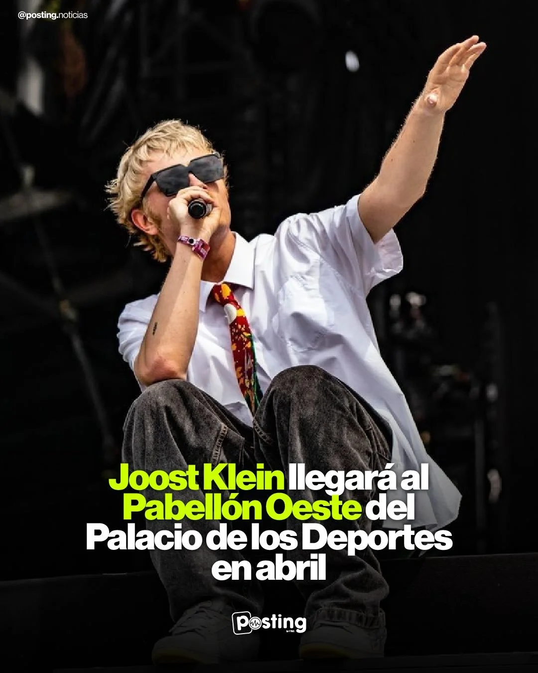 🎤 Comienza la cuenta regresiva: Joost Klein llegar&aacute; a Pabell&oacute;n Oeste en abril 🎤

De Pa&iacute;ses Bajos, Joost Klein llega a Ciudad de M&eacute;xico con su World Tour en uno de los recintos m&aacute;s emblem&aacute;ticos de la capital