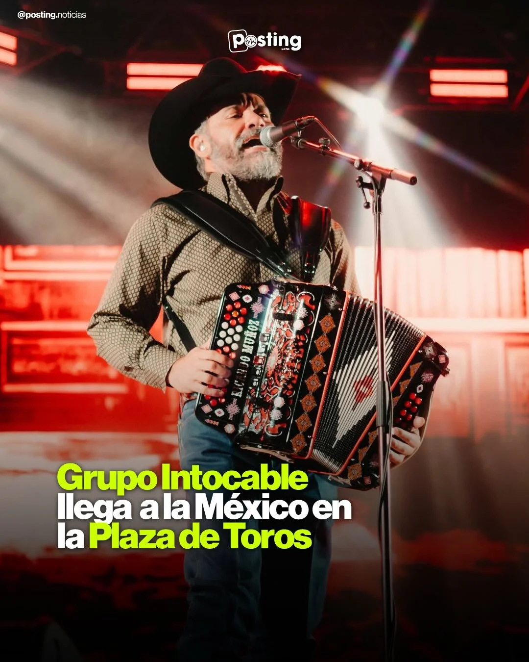 🤠 Ciudad de M&eacute;xico prep&aacute;rate, Intocable llegar&aacute; a la Plaza de Toros 🤠

Una de las agrupaciones m&aacute;s importantes del regional mexicano se prepara para una de las noches m&aacute;s esperadas haga bailar y cantar a todo el p