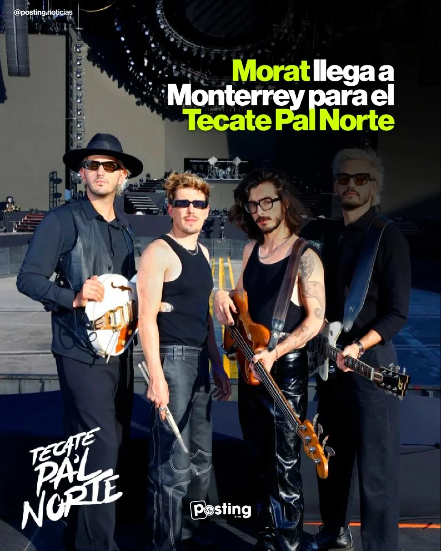 🎸 Morat en Tecate Pa&rsquo;l Norte 2026 🎶

La banda colombiana @morat llegar&aacute; al festival m&aacute;s grande del norte del pa&iacute;s para dar un gran espect&aacute;culo como parte de un cartel lleno de talento internacional.

Tecate Pa&rsqu