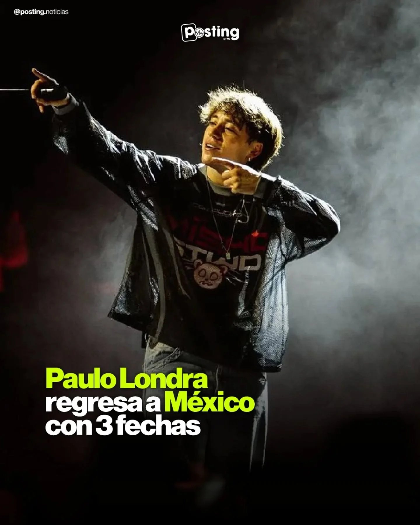 &iquest;Listos para cantar "Ad&aacute;n y Eva" y "Plan A" a todo pulm&oacute;n? 🗣️✨

Paulo Londra anuncia sus pr&oacute;ximas paradas en M&eacute;xico y la preventa est&aacute; a la vuelta de la esquina. &iexcl;Saca la tarjeta Ba