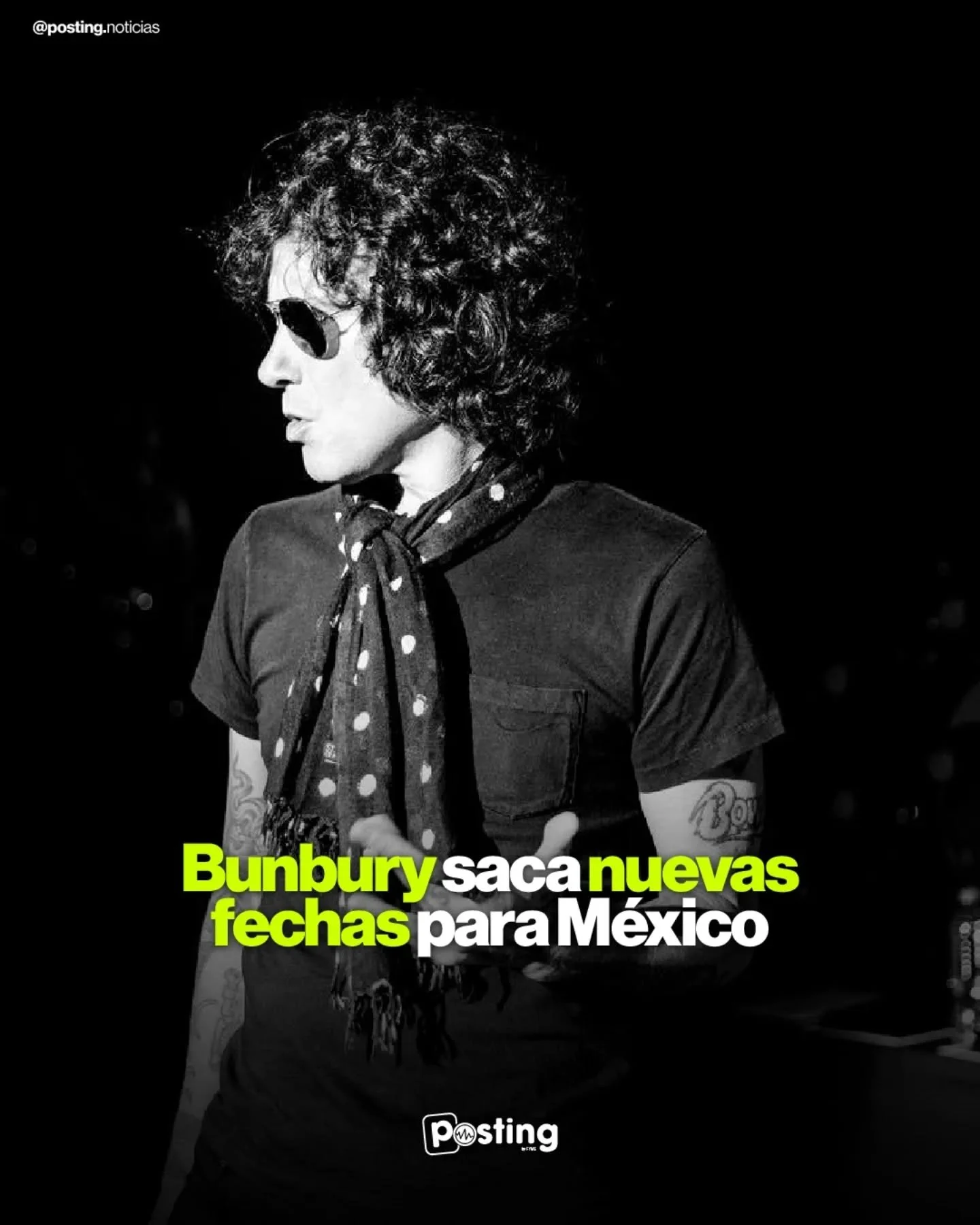 &iexcl;NUEVAS FECHAS PARA BUNBURY EN M&Eacute;XICO! 🎸🔥

El Nuevas Mutaciones Tour 2026 suma m&aacute;s paradas tras colgar el letrero de Sold Out en sus primeras fechas. Toma nota de los nuevos shows:

📍 CDMX: 17 y 19 de Octubre (Auditorio Naciona