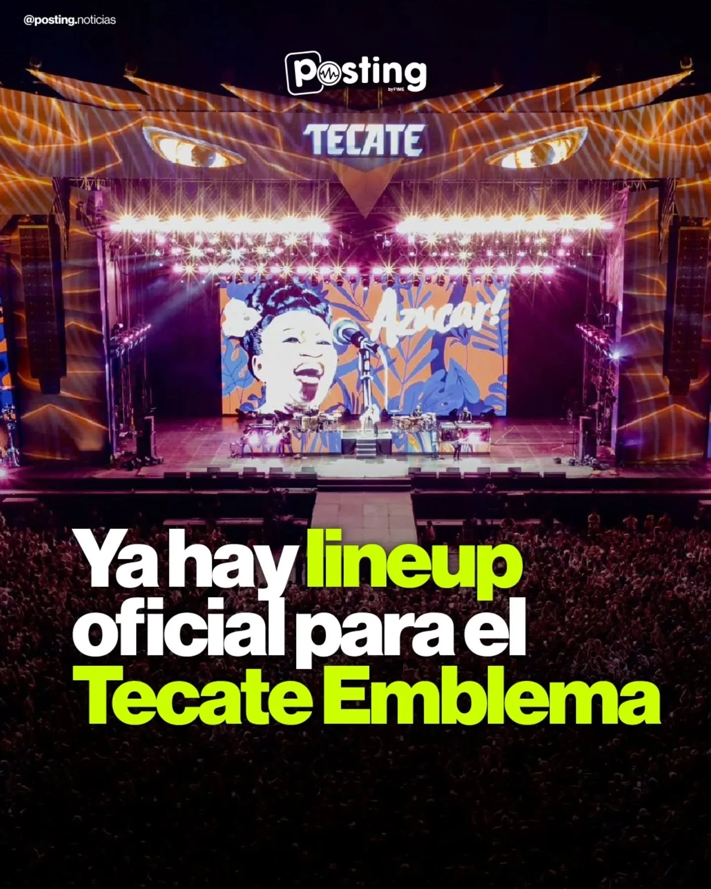 🔥 Tecate Emblema ya tiene line up oficial🔥

Ciudad de M&eacute;xico prep&aacute;rate porque Tecate Emblema anunci&oacute; su line up oficial confirmado con artistas nacionales e internacionales como Sech, Jonas Brothers, Cazzu y m&aacute;s 🎤

🗓️ 