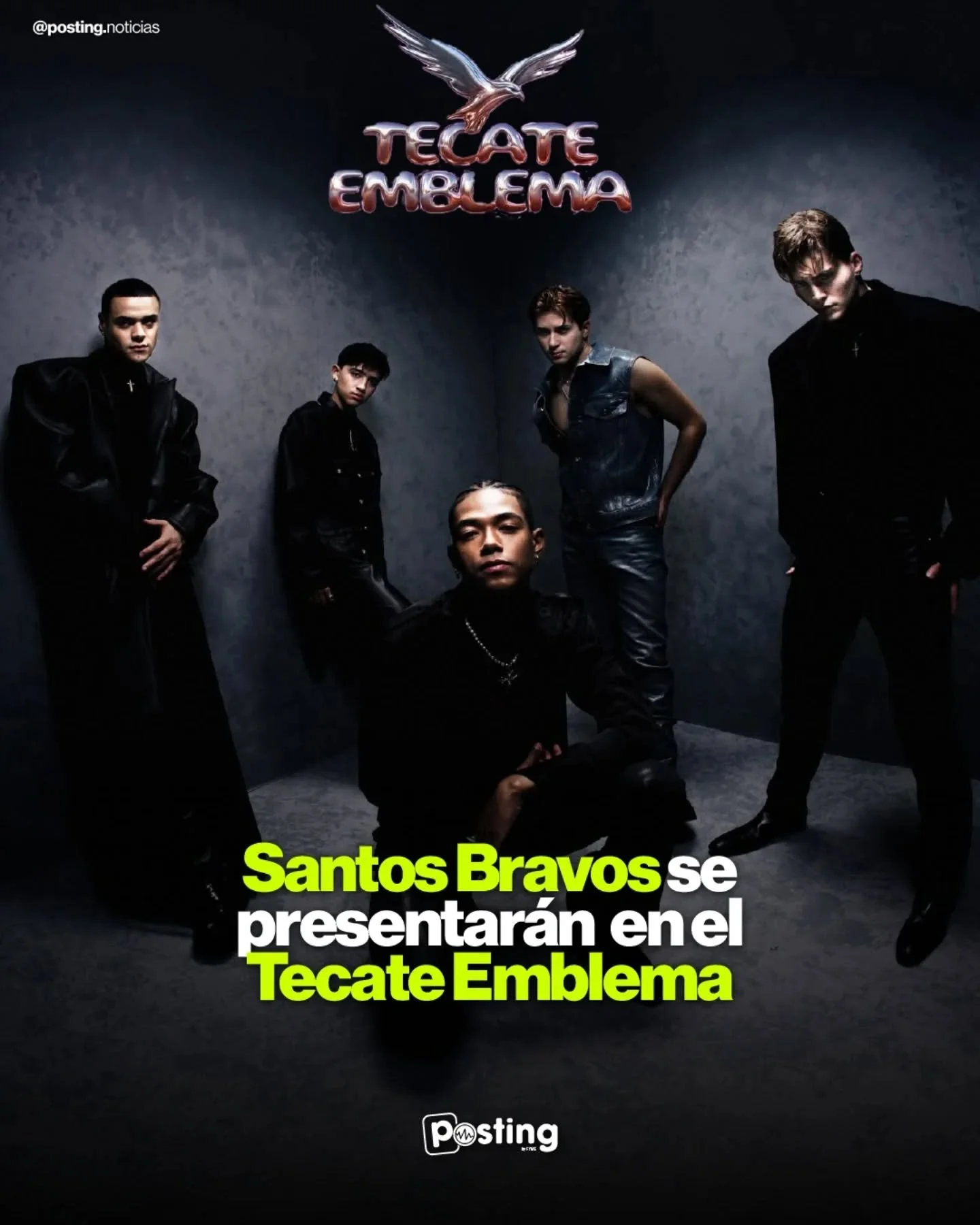 🎤🔥 Santos Bravos llega al Tecate Emblema 2026 🔥🎤

Santos Bravos se suma al lineup del Tecate Emblema que se celebrar&aacute; los d&iacute;as 16 y 17 de mayo en el Aut&oacute;dromo Hermanos Rodr&iacute;guez.

🎟️ Los boletos ya se encuentran dispo