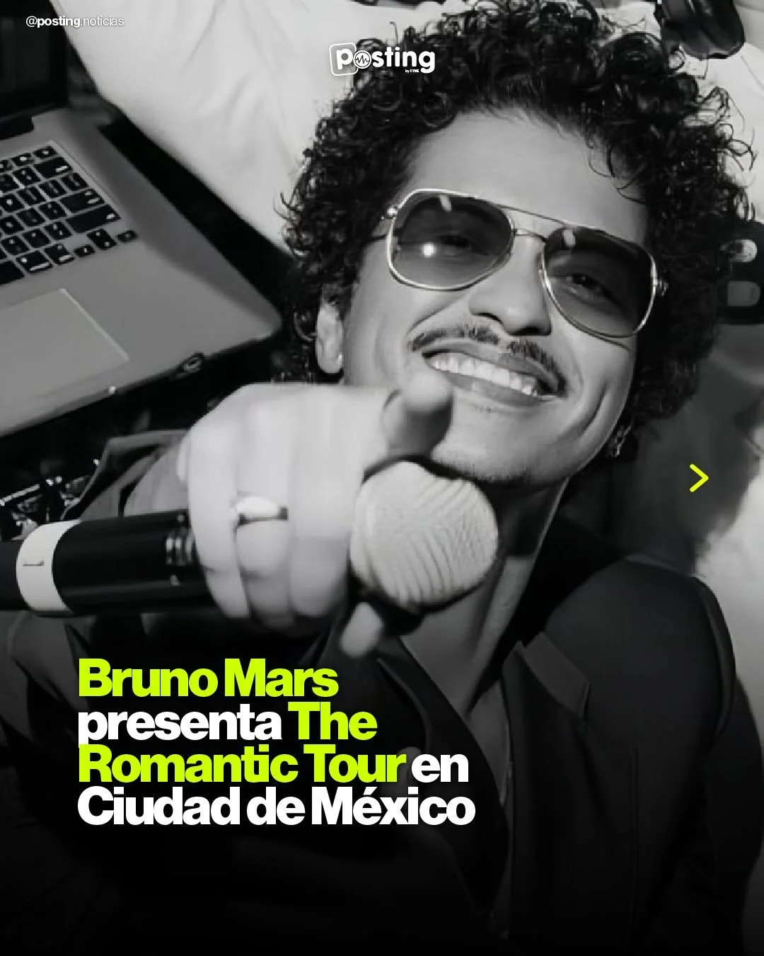 🎤 Bruno Mars se presentar&aacute; en el Estadio GNP Seguros 🎤

Ciudad de M&eacute;xico, prep&aacute;rate porque una de las voces m&aacute;s emblem&aacute;ticas de la m&uacute;sica internacional llegar&aacute; a tierras mexicanas 🇲🇽

Bruno Mars pr