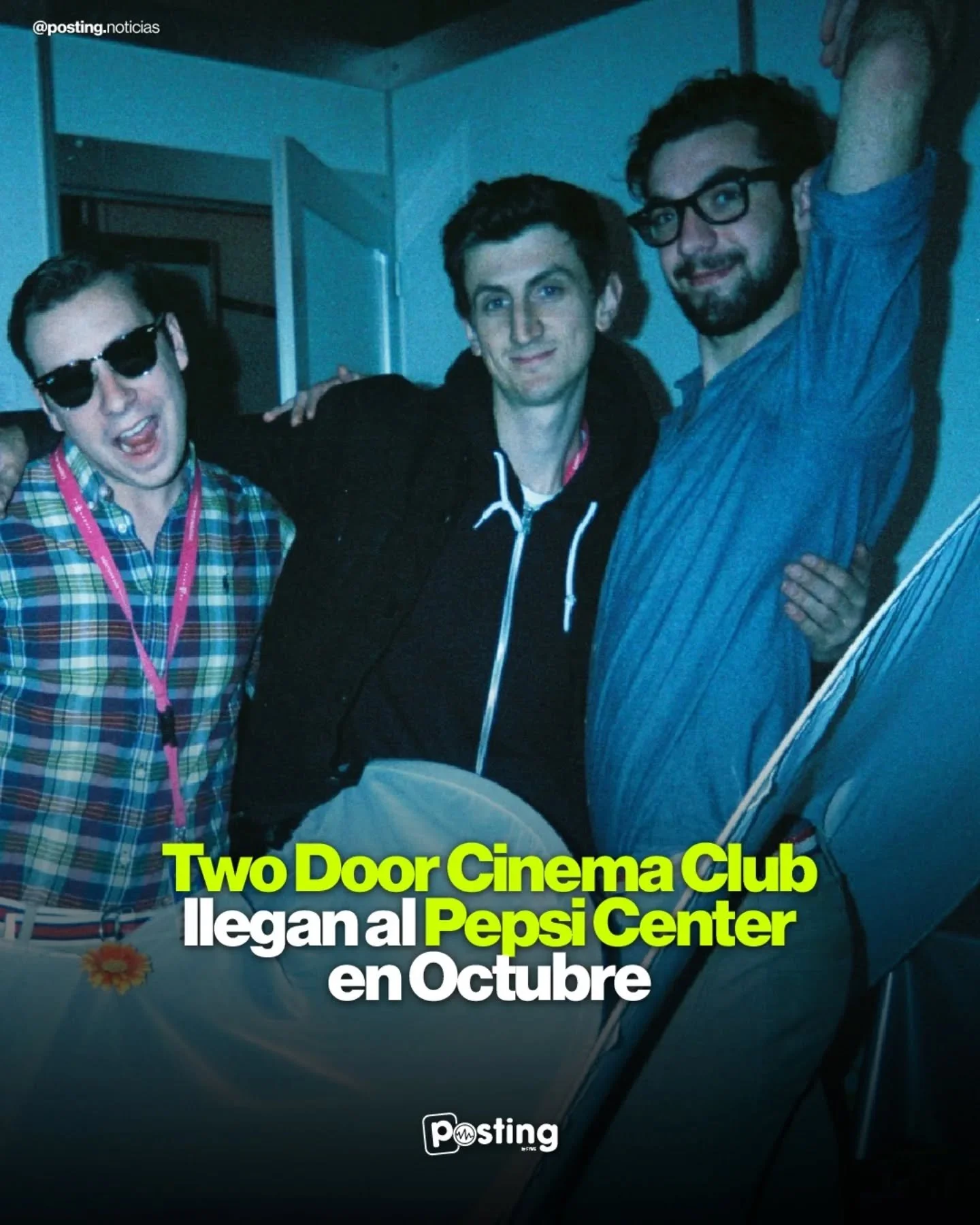 &iexcl;Two Door Cinema Club regresa a M&eacute;xico! 🇲🇽🎸

La banda que musicaliz&oacute; nuestros mejores a&ntilde;os vuelve para hacernos vibrar en el Pepsi Center WTC. &iexcl;No te puedes quedar fuera de esta noche llena de beats indie y mucha n