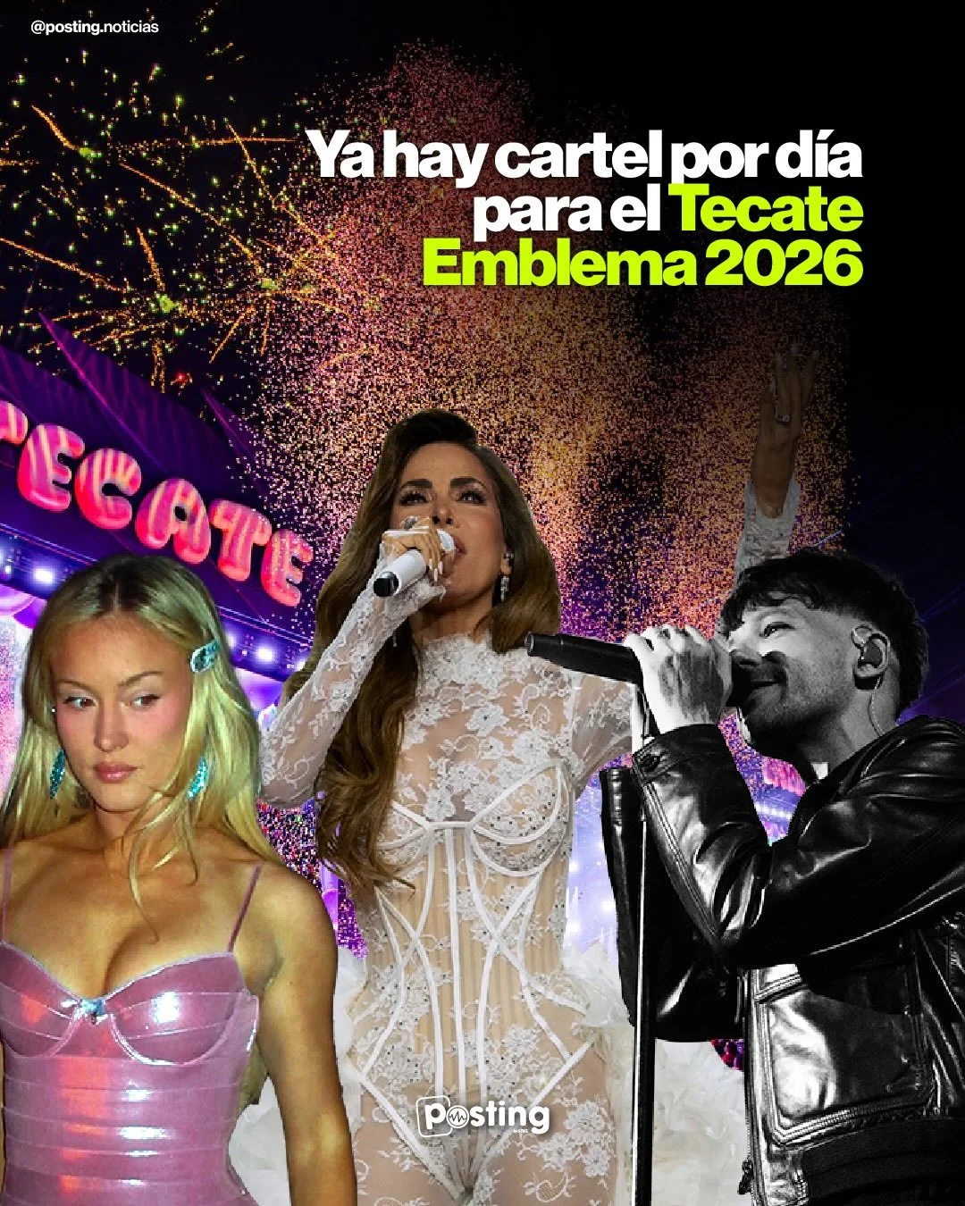 &iexcl;Atenci&oacute;n Ciudad de M&eacute;xico! Tecate Emblema ya revel&oacute; su line up por d&iacute;a ✨

 2026 trae de regreso a Tecate Emblema y con ello a lo mejor de la m&uacute;sica. Kenia OS, Louis Tomlinson, Zara Larsson y m&aacute;s 🦅💜

