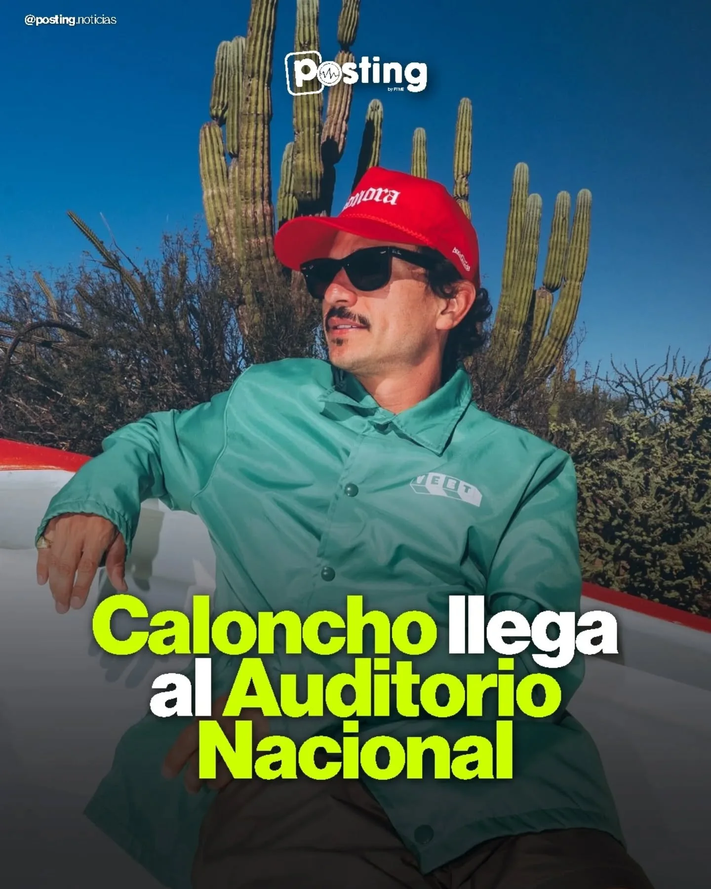 Caloncho llega con toda la buena vibra de su &ldquo;El tiempo es mi casa Tour&rdquo; 🏡🌈

📍 Auditorio Nacional
📅 27 de noviembre 2026

Prep&aacute;rate para cantar, fluir y dejarte llevar por ese mood tan &uacute;nico 🌊☀️

Un show que se siente c