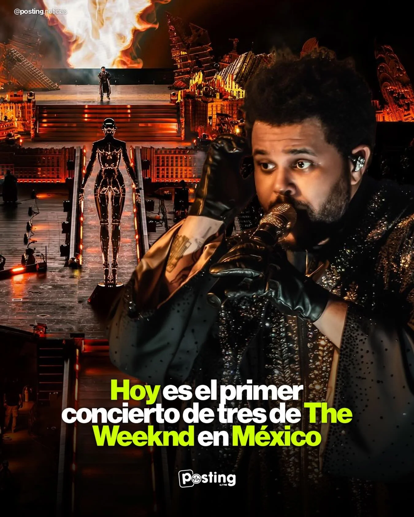 Est&aacute; noche @TheWweknd llega a la Ciudad de M&eacute;xico para su primer concierto de 3 fechas en el Estadio GNP Seguros. 🇲🇽

&iquest;Listos para vivir el After Hours Til Dawn?

#TheWeeknd #ciudaddem&eacute;xico #estadiognpseguros
