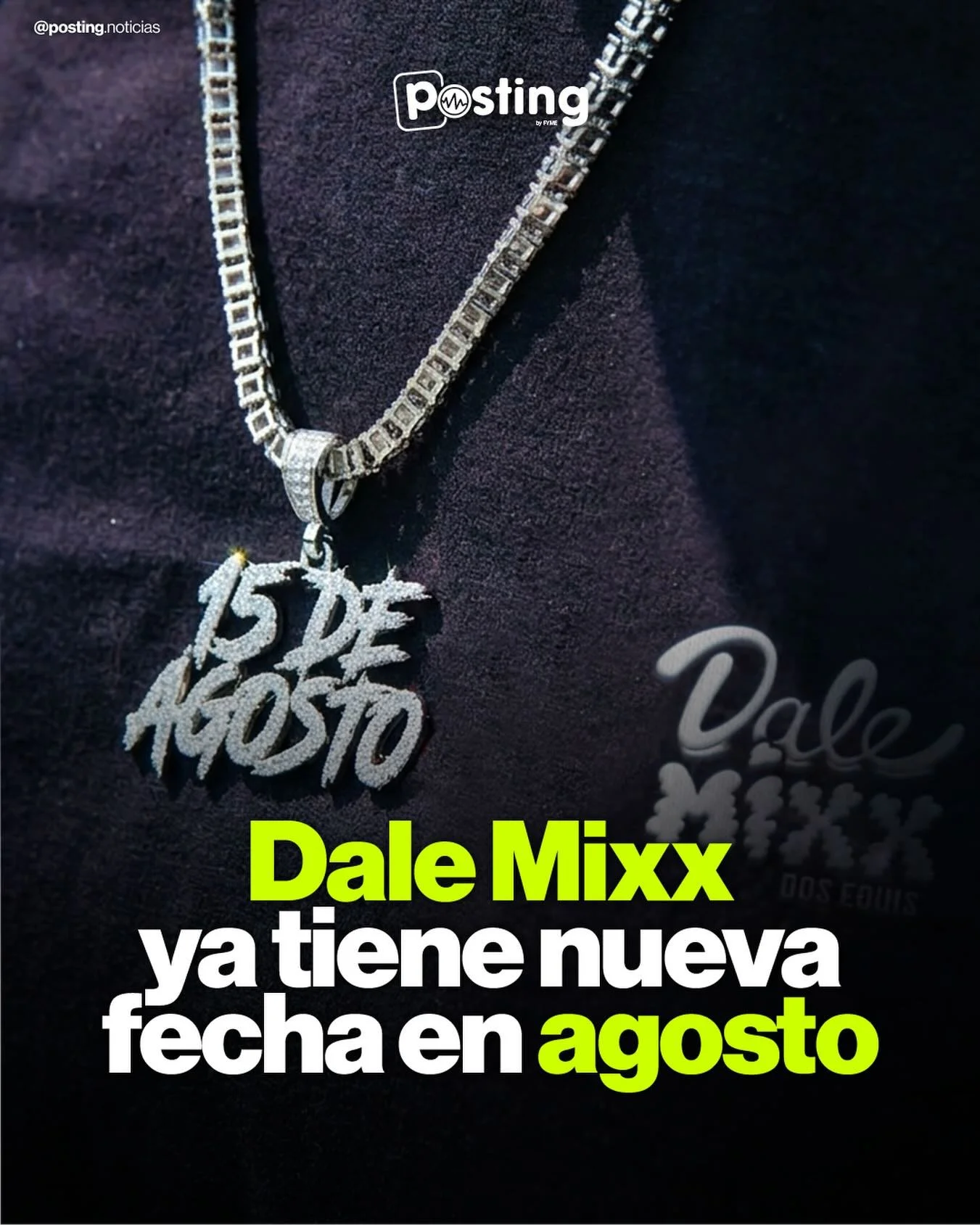 &iexcl;Dale Mixx ya tiene fecha! 🔥

Monterrey comienza a prepararte, uno de los festivales m&aacute;s emblem&aacute;ticos de m&uacute;sica urbana se acerca ☀️🎤
&iexcl;La cita ser&aacute; este 15 de agosto! 🗓️

Mantente pendiente a nuestras redes s