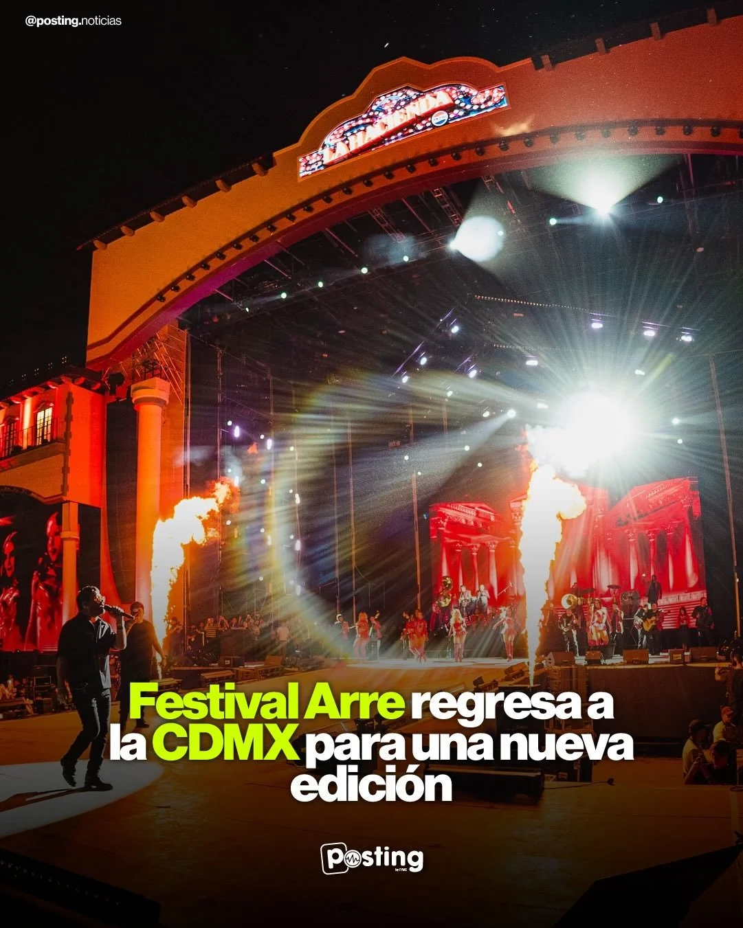 🤠 El regional mexicano en la casa: Festival Arre regresar&aacute; a Cuidad de M&eacute;xico 🤠

Abril nos sigue sorprendiendo y Festival Arre no fue la excepci&oacute;n al revelar el anuncio de su regreso a la capital mexicana 🇲🇽

&iquest;Ser&aacu
