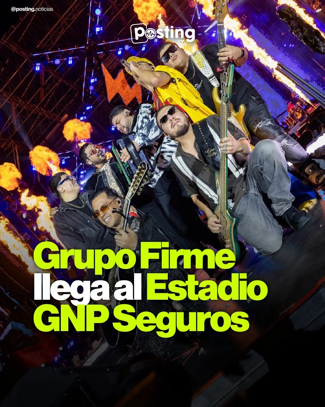 🎤🔥 Grupo Firme regresa al Estadio GNP Seguros 🔥🎤

Ya sup&eacute;rame&hellip; 🎤🎶 as&iacute; es como sonar&aacute; la Ciudad de M&eacute;xico este 17 de julio con el regreso de Grupo Firme a la capital 🔥

🗓️ 17 de Julio 2026
📍 Estadio GNP Segu