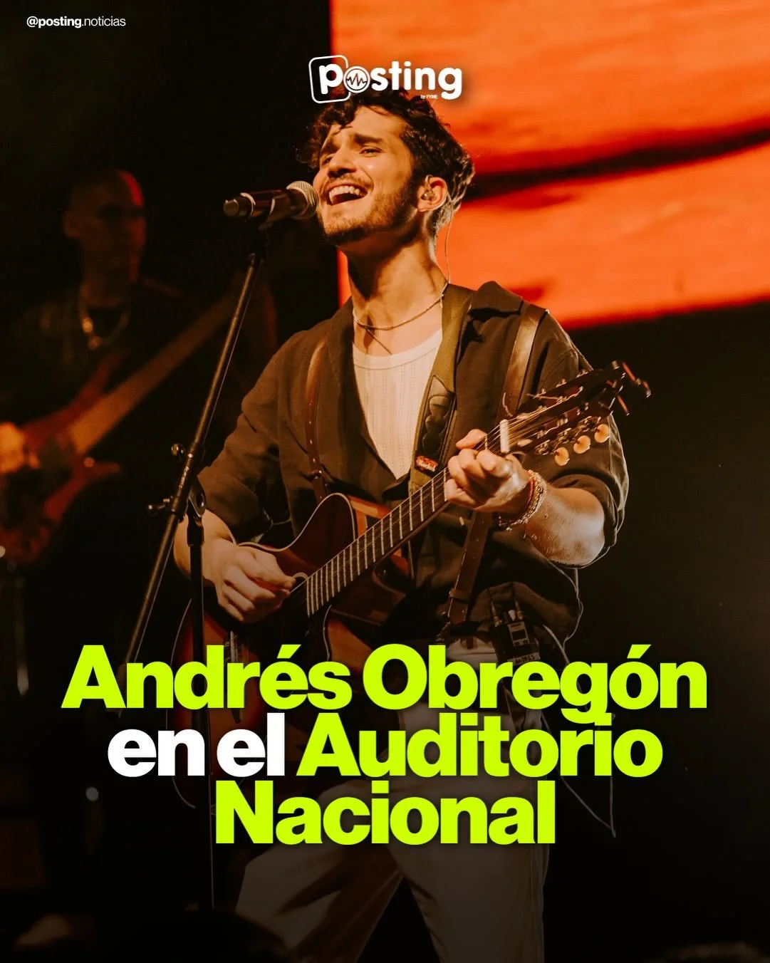 Arranca la preventa: Andr&eacute;s Obreg&oacute;n se presentar&aacute; en el Auditorio Nacional 🎸🎤

Con su guitarra y voz inigualable, Andr&eacute;s Obreg&oacute;n llega al escenario del Auditorio Nacional este 23 de octubre en la presentaci&oacute