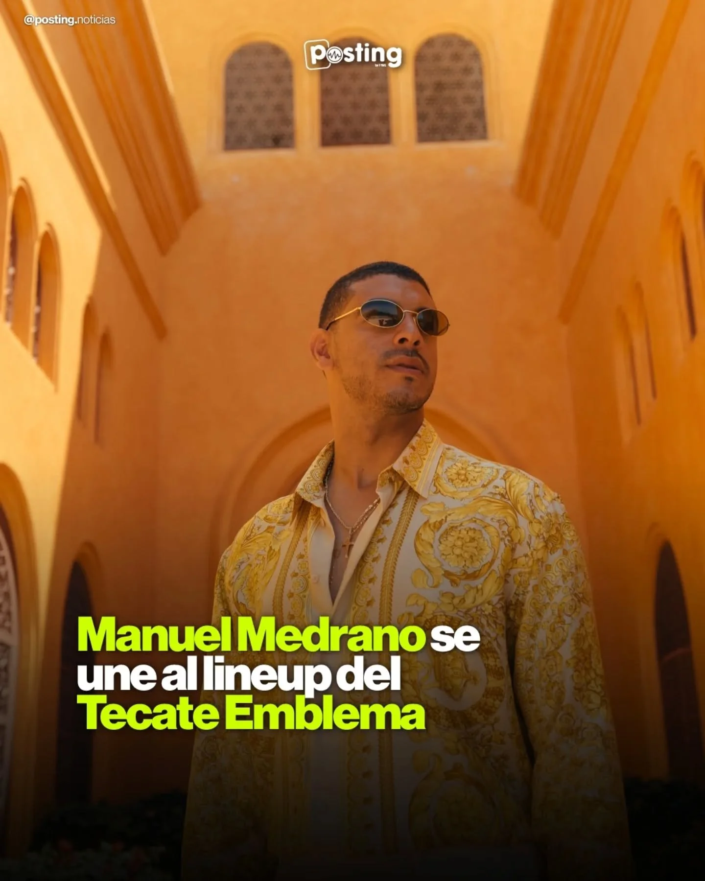 @aeromexico trae un nuevo artista al Tecate Emblema ❤️&zwj;🔥

Se confirma que el mism&iacute;simo @manuelmedrano es el artista sorpresa que viene a derretir corazones en el Tecate Emblema 🔥

 Preparemos la garganta para cantar a todo pulm&oacute;n 