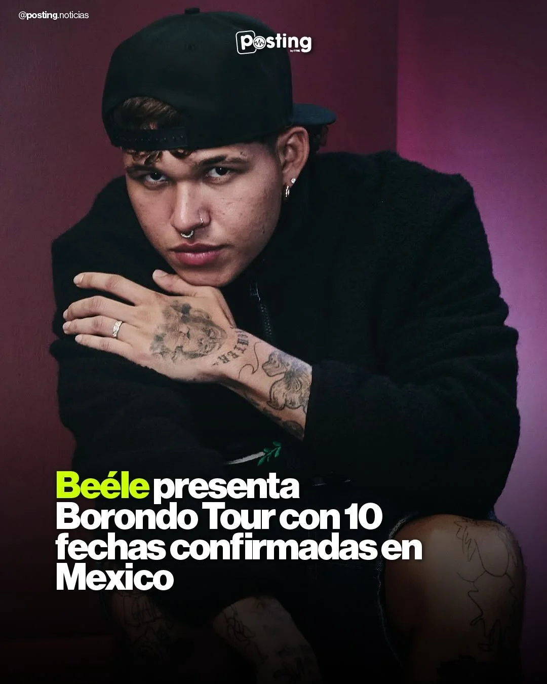 🎤🏝️ Be&eacute;le regresa a M&eacute;xico este 2026 🏝️🎤 

Desde Colombia, Be&eacute;le presenta &lsquo;Borondo Tour&rsquo; con 10 shows confirmados en 10 ciudades en Mexico 🇲🇽🎤 

🎫 La venta de boletos iniciar&aacute; el martes 12 de mayo a las