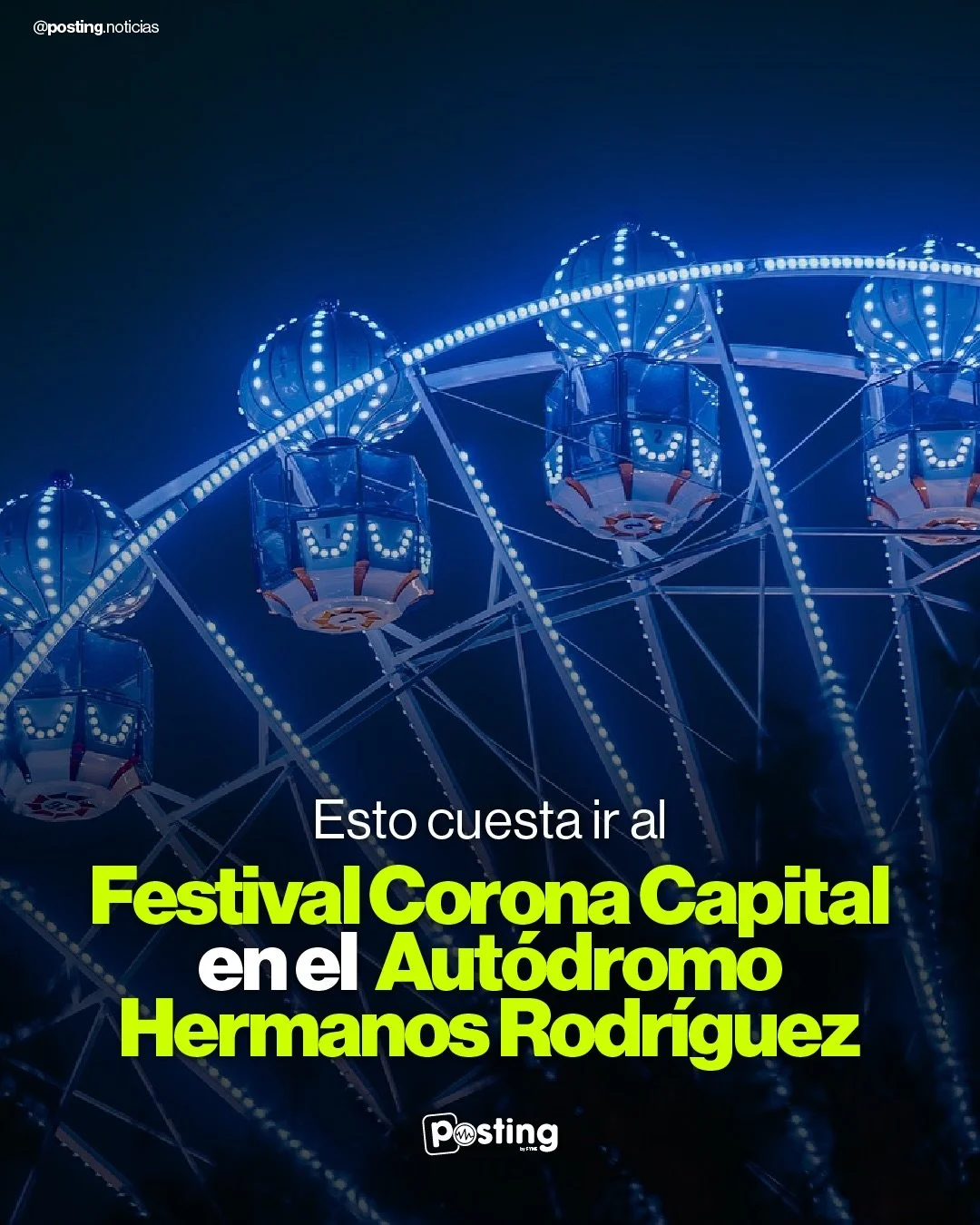 Conoce los precios oficiales para el @coronacapital 2026 🎡🍺

#CoronaCapital #FestivalCoronaCapital #Gorillaz #TwentyOnePilots #TheStrokes