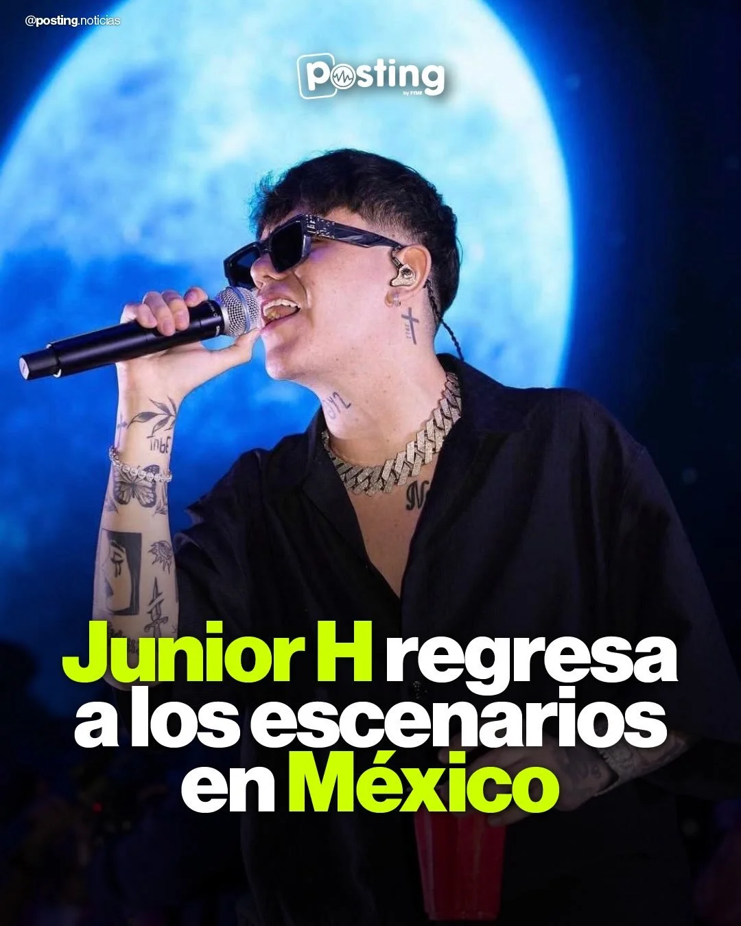 &iexcl;Ya es oficial! Junior H llega con &lsquo;Tour Estadios 2027, su gira nacional por M&eacute;xico 🔥🎤

Corridos tumbados, letras de desamor y una noche llena de sentimientos es lo que promete Junior H para 2027 con 11 fechas confirmadas en Cuid