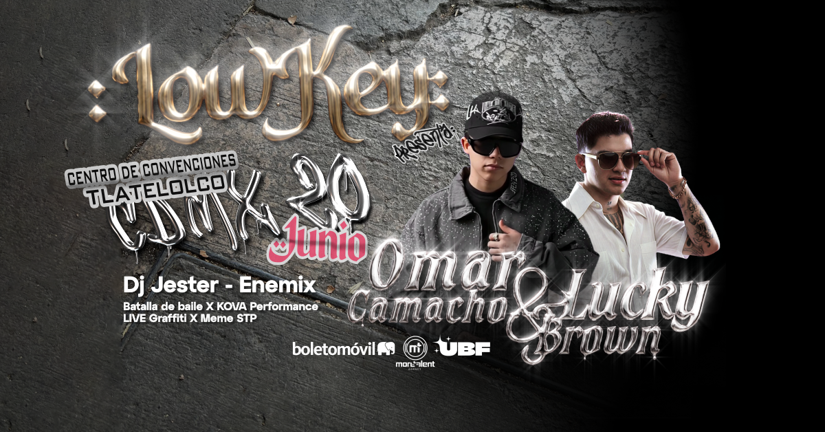 Lowkey y su primera edición con Omar Camacho y Lucky Brown