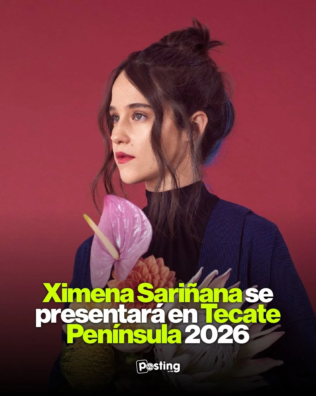 @Ximenamusic llega a @TecatePeninsula 2026

La cantautora tapat&iacute;a se suma al cartel de la sexta edici&oacute;n del festival, y la verdad es que el fit no pod&iacute;a ser m&aacute;s perfecto. Su pop alternativo, honesto y con alma, tiene todo 