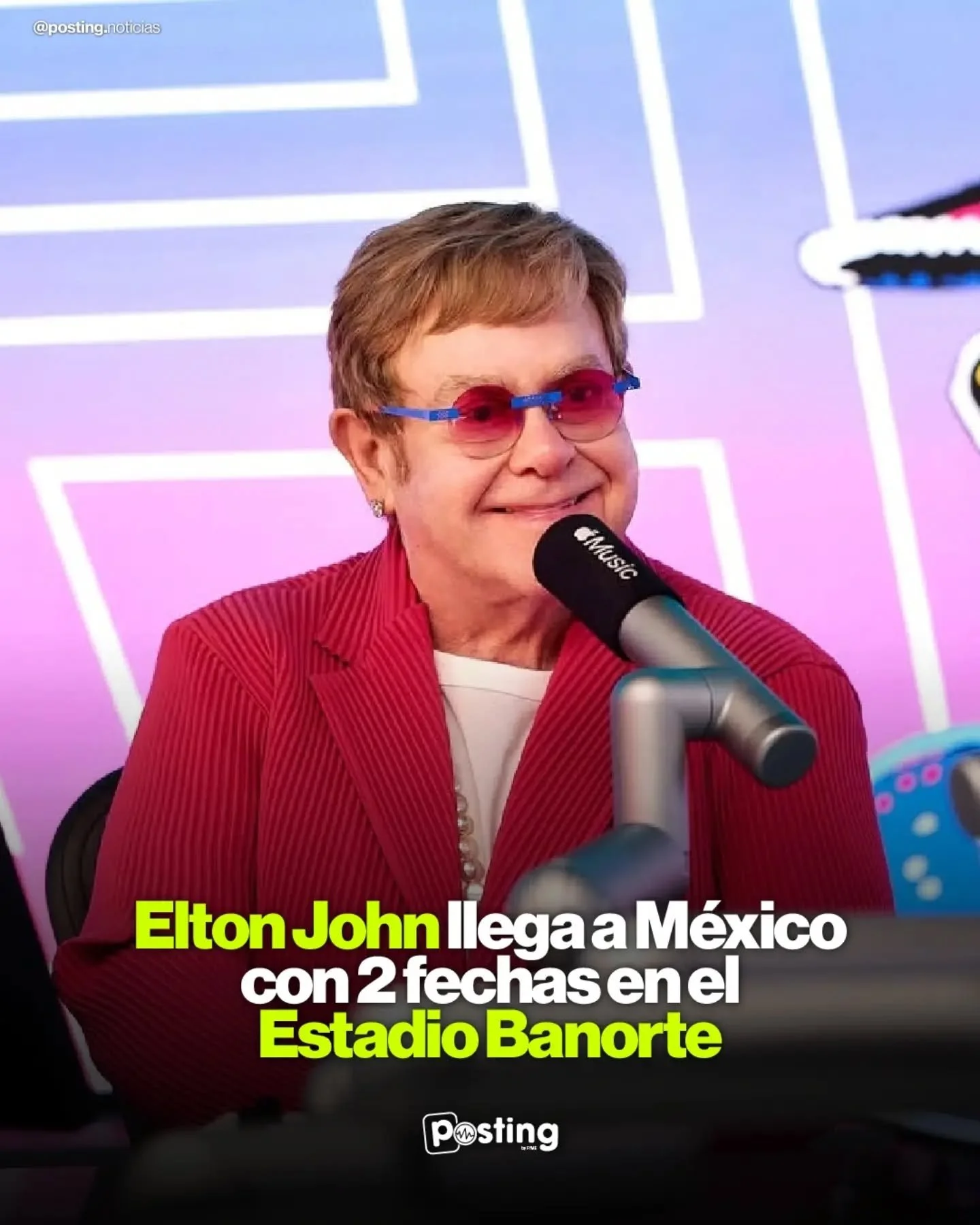 &iexcl;Es oficial! El legendario Elton John llega al Estadio Banorte de la Ciudad de M&eacute;xico este viernes 2 y s&aacute;bado 3 de octubre para un show que ser&aacute; hist&oacute;rico.

📅 Preventa Fans: Mi&eacute;rcoles 15 de julio - 12:00 p. m