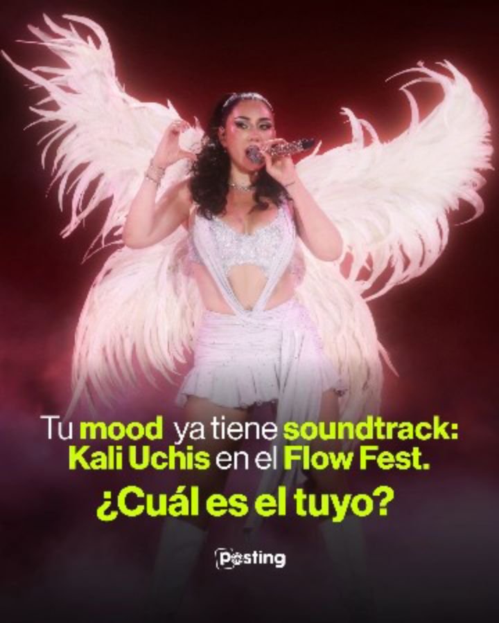 Manifestando el setlist de Kali Uchis en el Flow Fest. ✨💖

Preparen el outfit y la voz, por que sabemos que llegar a un festival sin playlist (no oficial) es un pecado les traemos este soundtrack para esperar a nuestra reina , porque s&iacute;, Kali