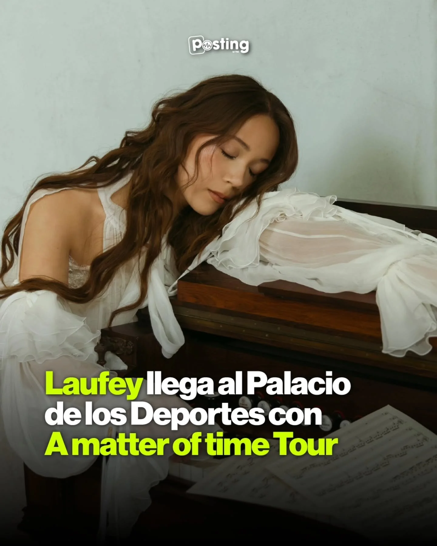 Lauvers &iquest;ya tienen todo listo para el regreso de Laufey a M&eacute;xico? 🎷✨ 
La magia del jazz cl&aacute;sico y el pop llega a nuestro pa&iacute;s y @laufey viene a traernos una noche inolvidable con " A matter of time" tour en el P
