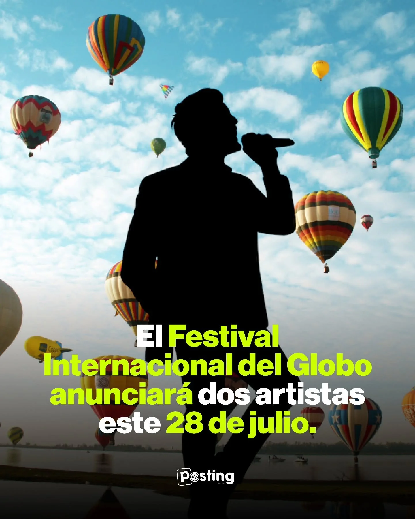Se vienen dos revelaciones y la emoci&oacute;n est&aacute; al m&aacute;ximo este 28 de julio. El Festival Internacional del Globo (Le&oacute;n, Mx) no revelar&aacute; a uno, &iexcl;sino a dos nuevos artistas! 👀🔥

Fecha clave: 28 de julio de 2026

E