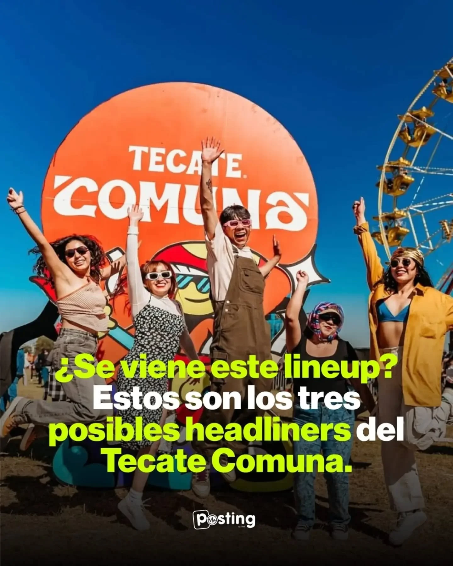 La cuenta regresiva para el Tecate Comuna ya comenz&oacute; y cada vez estamos m&aacute;s cerca de conocer el cartel oficial de este a&ntilde;o.🤠

Estos son tres de los artistas que suenan como posibles headliners de esta edici&oacute;n:
@caifanesme