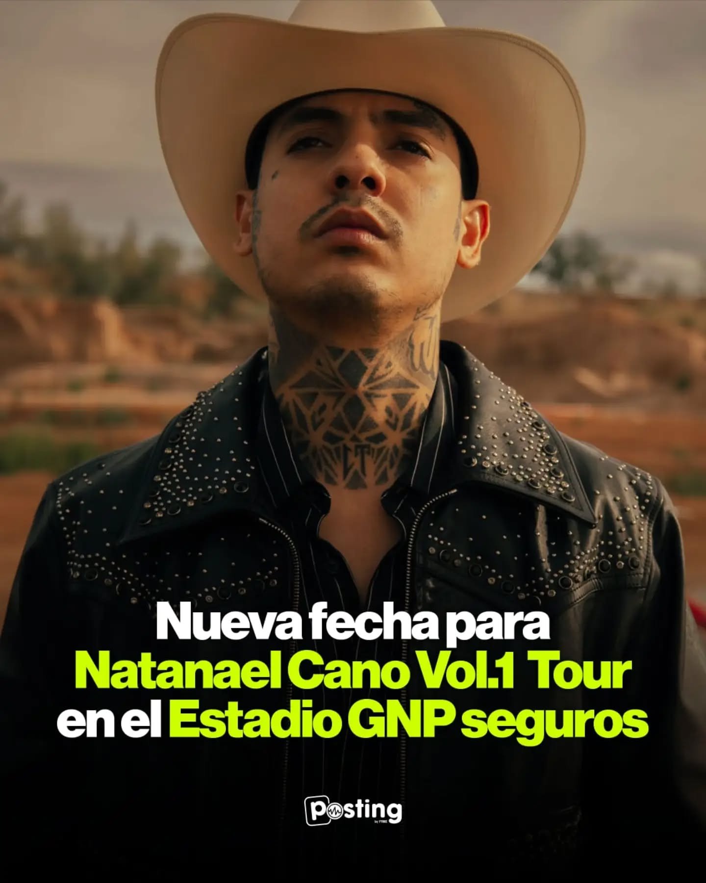 &iexcl;Les traemos buenas noticias!🤠

Natanael Cano anunci&oacute; otra fecha en CDMX como parte de su Tour "Natael Cano Vol. 1" 🇲🇽

Tras hacer Sold Out en su primera presentacion, abre una segunda fecha este 19 de septiembre en el Estad