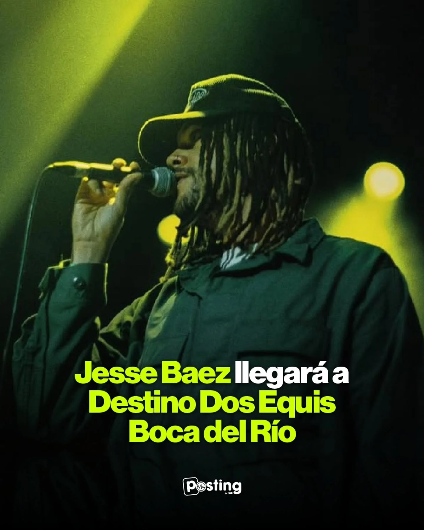 Jesse Baez llegar&aacute; a Boca del R&iacute;o este 19 de septiembre como parte de Destino Dos Equis. 🎤✨

Con una propuesta que mezcla R&amp;B, soul y sonidos latinos, el artista guatemalteco se ha convertido en una de las voces m&aacute;s reconoci