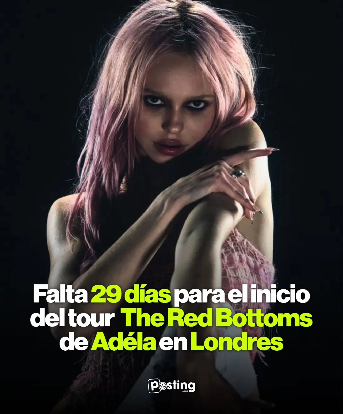 La cuenta regresiva est&aacute; activada para el inicio del tour "The Red Bottoms" de Ad&eacute;la. &iexcl;Londres se prepara para una noche inolvidable de m&uacute;sica y moda en 29 d&iacute;as! 💥

El show de Adela trae un repertorio de c