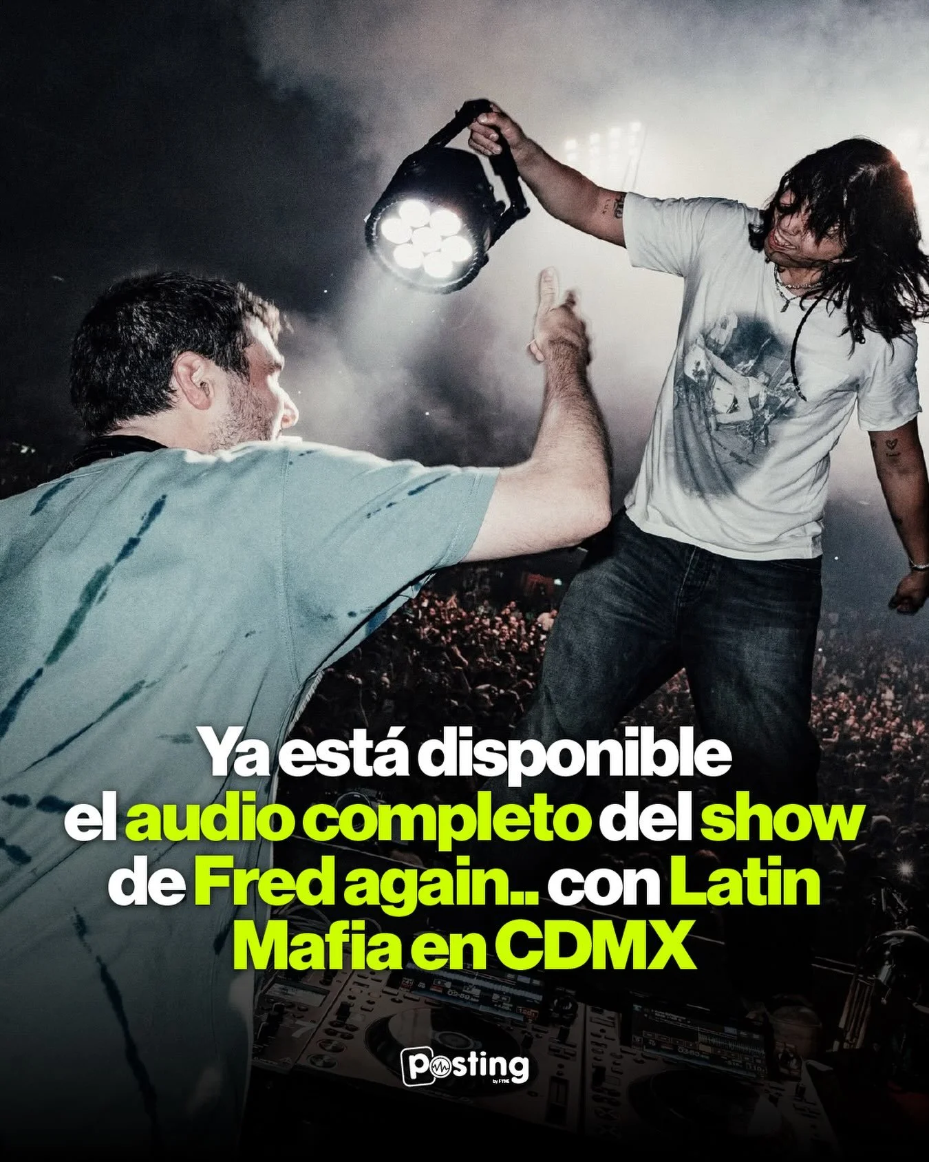 De cuando el Palacio de los Deportes tembl&oacute; con uno de los encuentros m&aacute;s esperados. 🇲🇽⚡️

El show completo de @fredagainagainagainagainagain en la Ciudad de M&eacute;xico, con la participaci&oacute;n especial de @latinmafia ya est&aa