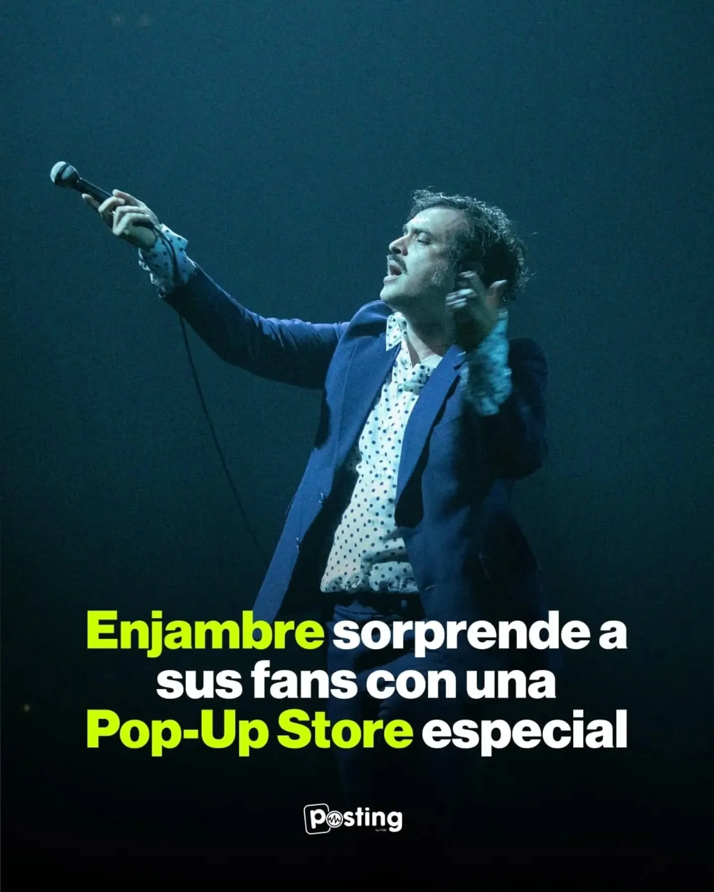 &iexcl;Atenci&oacute;n Enjambre Escuchas! ⚡️

@enjambremx les tiene preparado una Pop-Up Store muy especial para celebrar m&aacute;s de 20 a&ntilde;os de historia.🖤

Del 26 al 30 de agosto, podras disfrutar de un recorrido por la trayectoria de la a