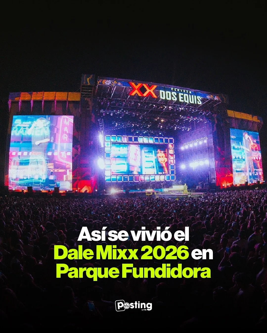 Dale Mixx 2026 hizo vibrar Monterrey. 🔥🎶

M&aacute;s de 45 mil personas se dieron cita este s&aacute;bado en el Parque Fundidora para vivir una jornada marcada por la m&uacute;sica urbana, el perreo y grandes presentaciones.

Arc&aacute;ngel, Ozuna
