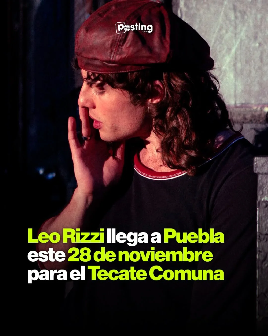 Puebla se va a llenar de buena vibra! ✨ @leorizzi se suma a la edici&oacute;n de este a&ntilde;o para romperla en el escenario del @tecatecomuna . 🎸🎶

Preparen la voz para cantar todos sus &eacute;xitos en vivo este 28 de noviembre. 🗓️

👉 Etiquet