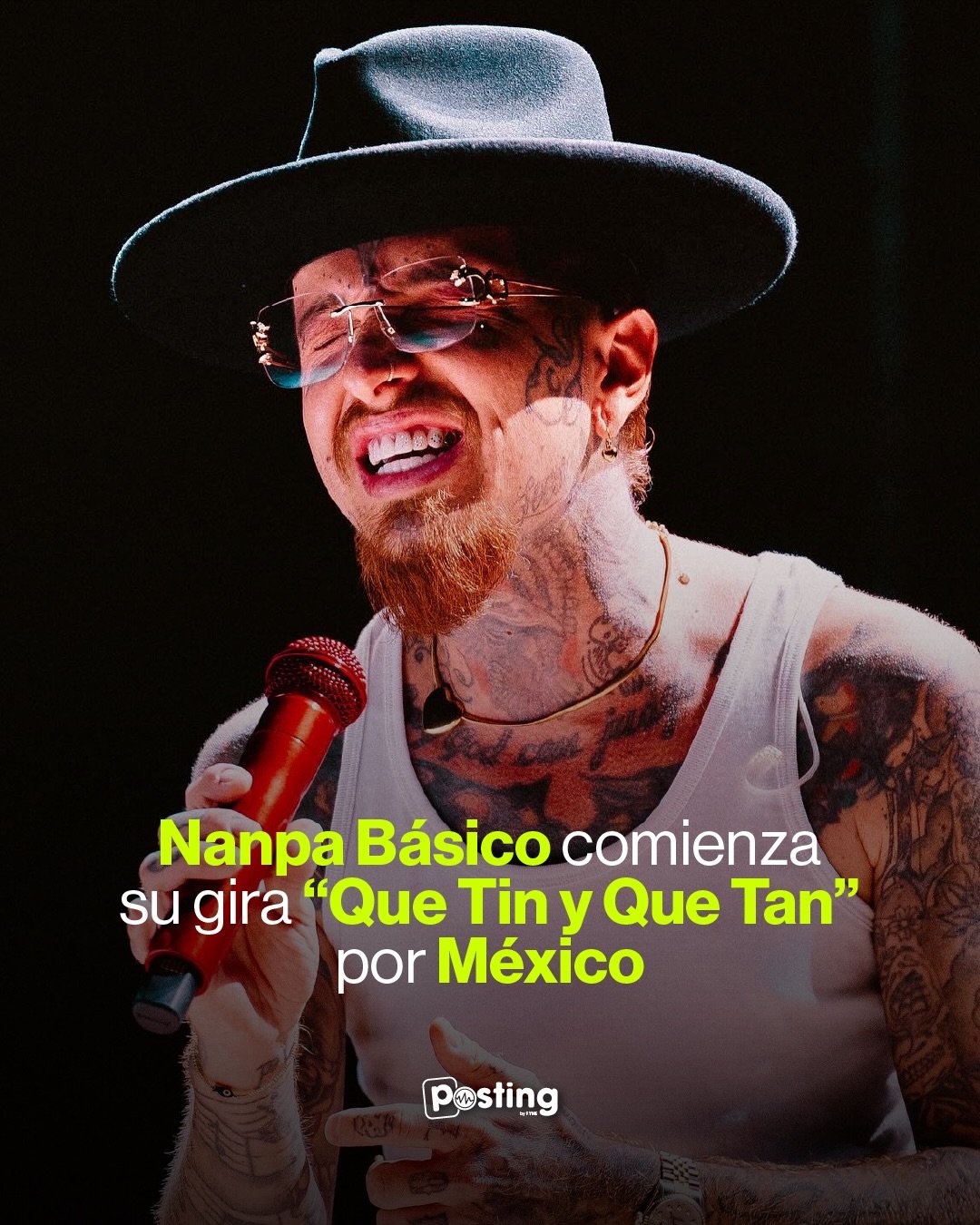 Las letras de Nanpa B&aacute;sico vuelven a encontrarse con M&eacute;xico. 🇲🇽

Hoy, 27 de agosto, el rapero colombiano comienza en Guadalajara un recorrido de cuatro fechas por el pa&iacute;s para presentar Que Tin y Que Tan, su m&aacute;s reciente