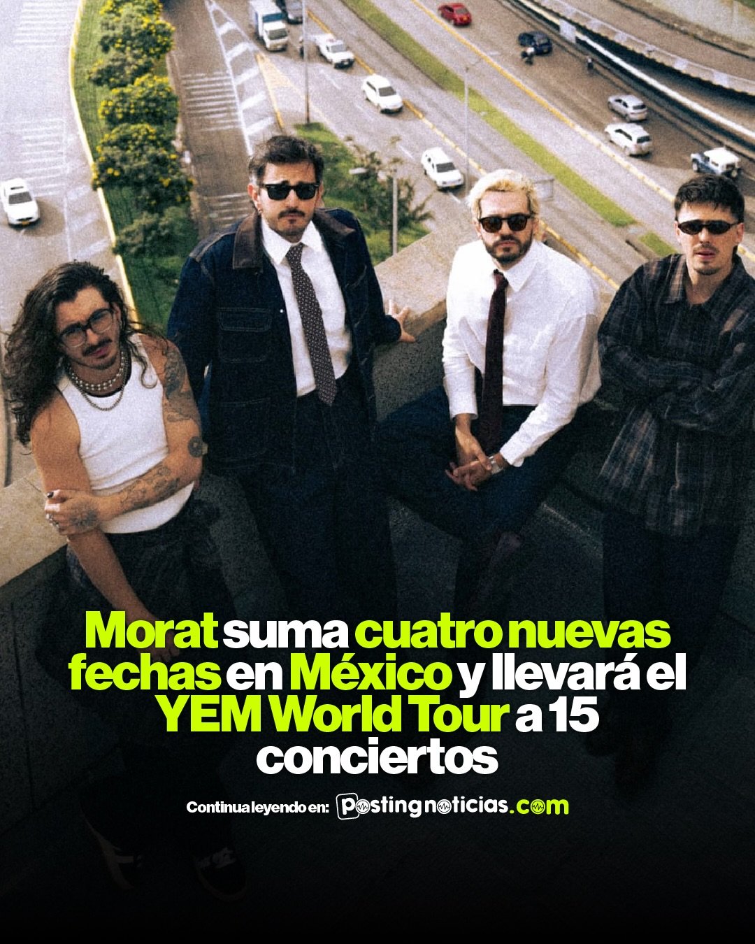 &iexcl;M&Eacute;XICO SE VA A QUEDAR SIN VOZ! 🗣️🇲🇽 

@Morat acaba de anunciar 4 nuevas fechas para el YEM World Tour en nuestro pa&iacute;s y ya suman 15 conciertos en total. 😱 

Si te quedaste sin boleto para CDMX, Guadalajara o Monterrey, o vive